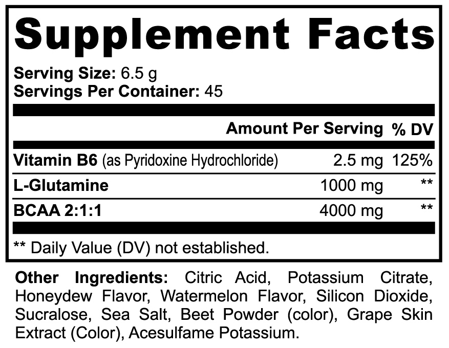 Post-Workout Powder (Honeydew/Watermelon)