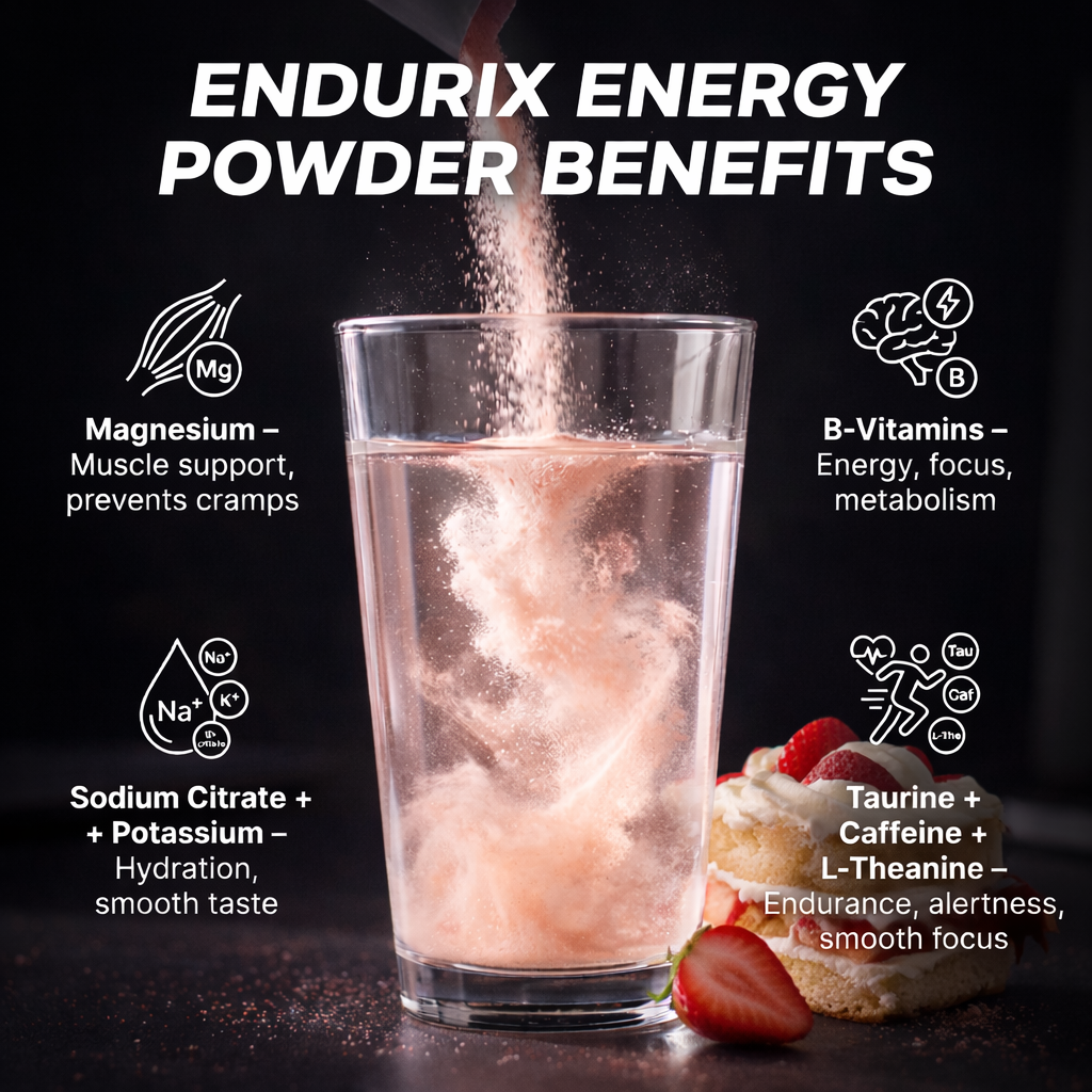 Energy Powder (Strawberry Shortcake)