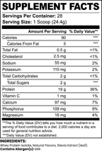 Pure Whey Protein Isolate (Vanilla Stream) (683g)